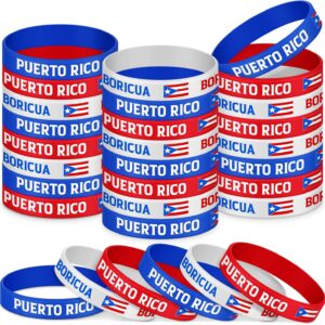 Pulsera de goma de Puerto Rico (1 unidad )
